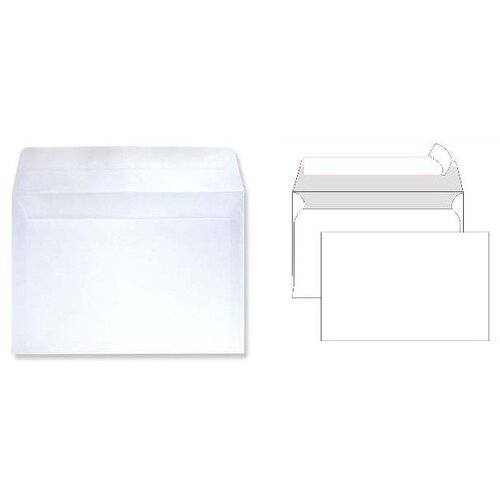  Kuverta B5 - 17,5 x 25,0 cm, bijela, 1000/1 Cijene