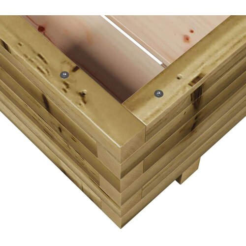 vidaXL Vrtno cvetlično korito 60x60x26,5 cm impregnirana borovina Cene