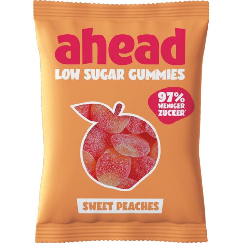 A-head Juicy Peaches Low Sugar Gummies - 50 g Cene