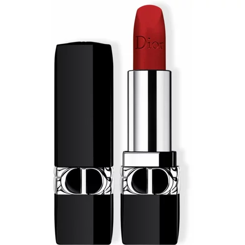 Dior Rouge dolgoobstojna šminka polnilna odtenek 760 Favorite Velvet 3,5 g