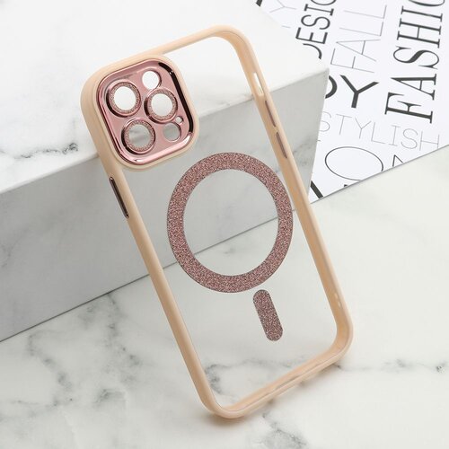 Maska diamond magsafe za iphone 12 pro/ roza Slike