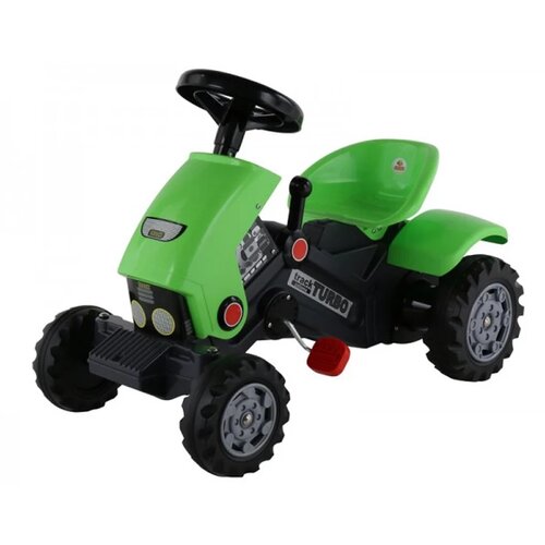 traktor dečiji traktor na pedale, zeleni 052735 Slike