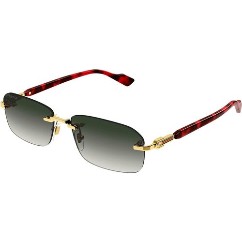 Gucci GG1221S 006 ONE SIZE (56) Zlata/Siva Slike