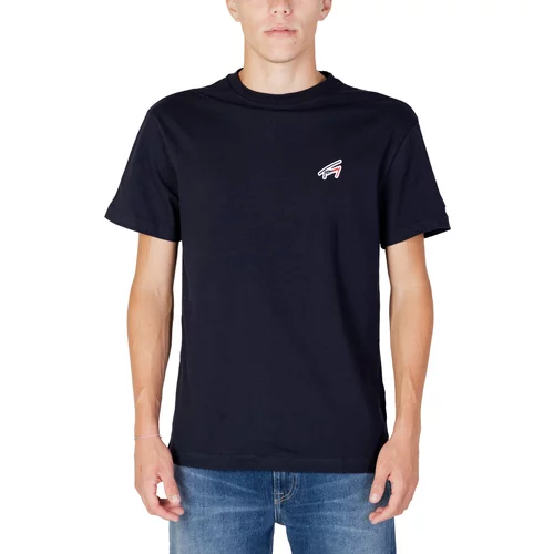 Tommy Hilfiger Polo majice dolgi rokavi TJM CLSC SIGNATURE T DM0DM16841 Modra