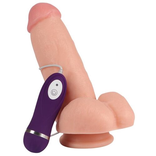 Shequ Brave Soldier realistični dildo 16cm s daljinskim upravljačem Slike
