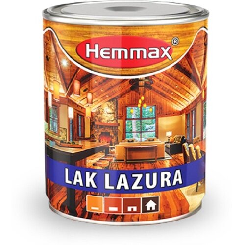Hemmax Lazura sa lakom za drvo kesten 0.75L Slike