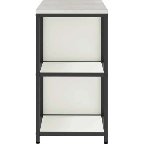 VidaXL kuhinjski set za pohranu 2 pcs bijela 150 x 50 x 92 cm Slike