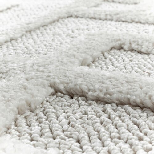 Lesnina XXXL tkana preproga pisa 4708 cream 200/290 cm tkano krem barve Slike