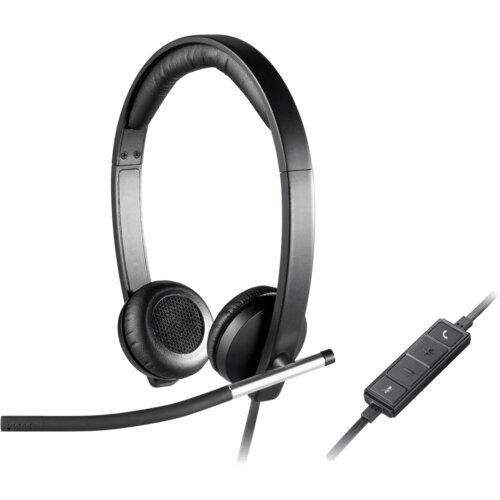 Logitech H650e slu&amp;scaron;alke, Stereo, USB Slike