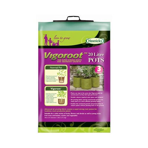 Haxnicks Vigoroot žepi za rastline - 20 L Cene