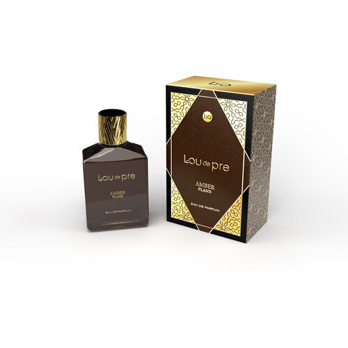 LOU DE PRE Mu&amp;scaron;ki parfem Amber Flame EDP, 90ml Slike