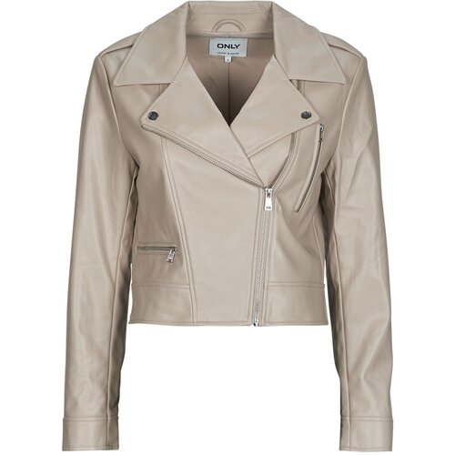 Only Usnjene jakne & Sintetične jakne ONLCARMEN FAUX LEATHER Bež Cene