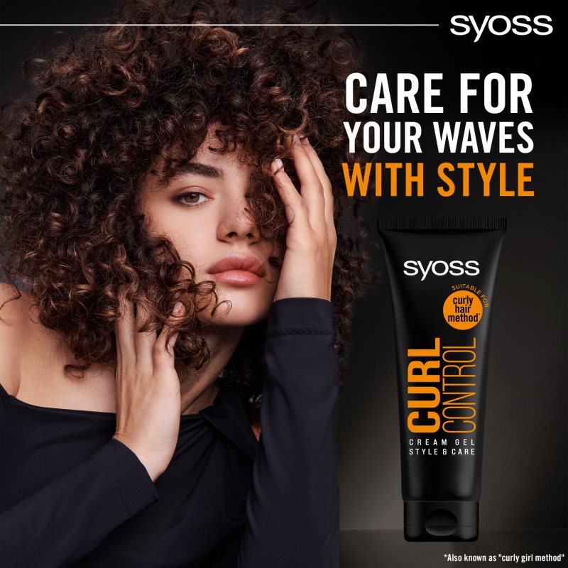 Syoss curl Control kremasti gel za kovrdžavu kosu 250ml Slike