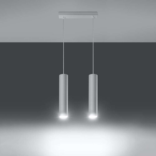  Sollux SL.0324 - Luster na sajli LAGOS 2 2xGU10/10W/230V bela Slike