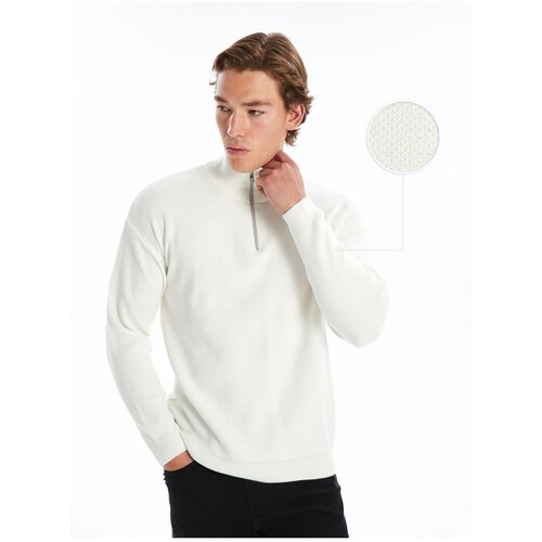 LC Waikiki High Collar Long Sleeve Men's Knitwear Sweater Cene