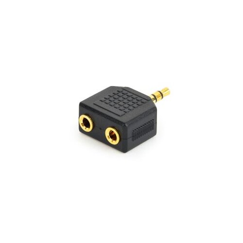 Audio spliter, 3,5mm GEMBIRD CCA-415A, black Slike
