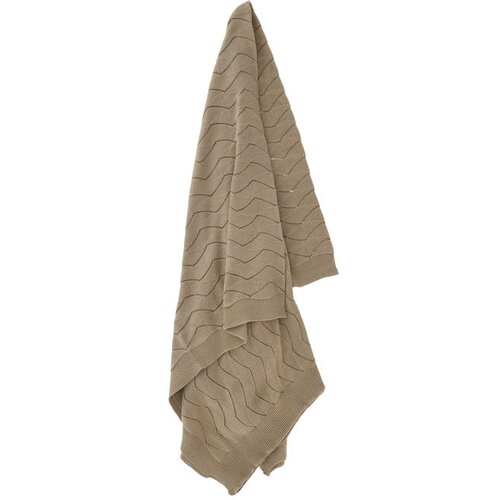 S&amp;ouml;dahl Smeđa pletena deka 130x170 cm Gentle &amp;ndash; Slike