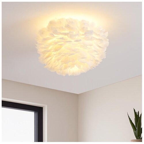 Brilagi Plafonsko svetlo FEATHER 3xE27/40W/230V prečnik 40 cm belo Slike