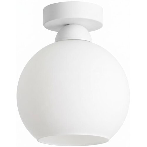Brilagi LED plafonsko svetlo RETRO GLASS 1xE27/60W/230V prečnik 15 cm belo Slike