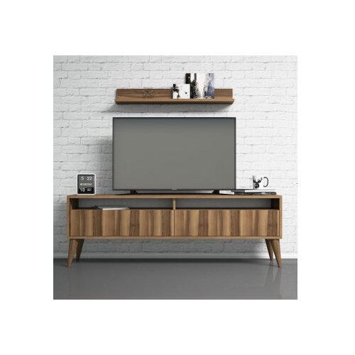 Hanah home tv polica best walnut Slike