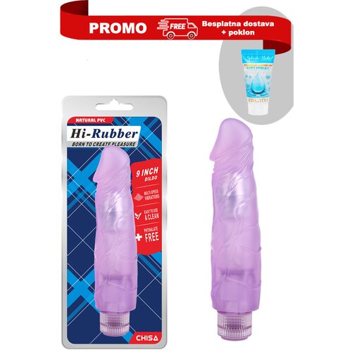 ChisaZemlja Promo 18 Realističan Vibrator u ljubičastoj boji CN 101815454 Cene