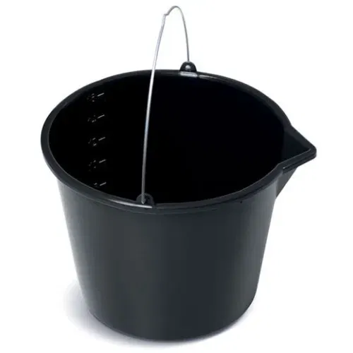 Ramda Vedro z izlivom fi36, 5xV28 cm, 16 l, črna Ramda Vedro z izlivom fi36, 5xV28 cm, 16 l, črna