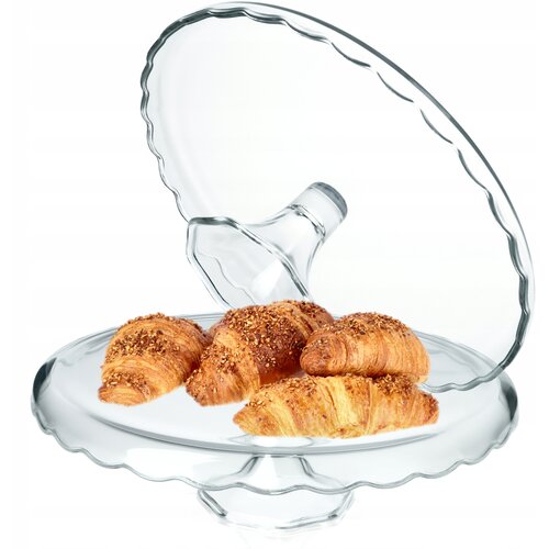 KADAX Stojalo za torto Stekleni krožnik s sadjem na nogi 32 cm, (5000351965) Cene