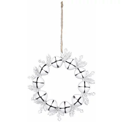 Ego Dekor bijeli viseći božićni vijenac ego dekor, ø 17,5 cm