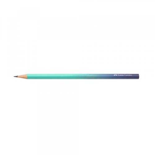 Faber-Castell grafitna olovka triangular b 118403 buzzing blue Slike
