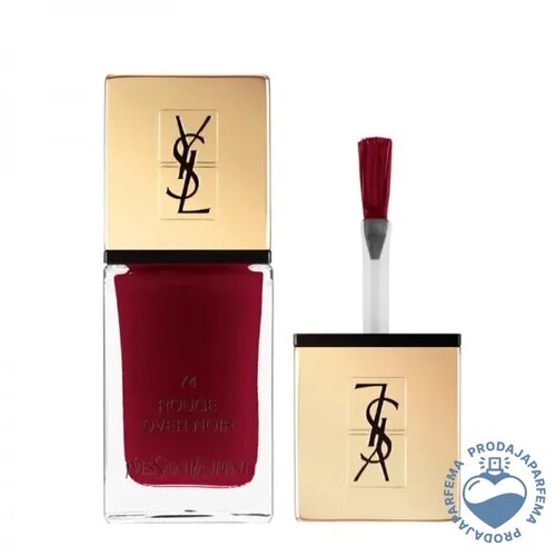 Yves Saint Laurent La Laque Couture (N°74 Rouge Over Noir) lak za nokte 10ml Cijene