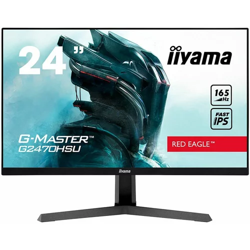 Iiyama monitor Red Eagle G2470HSU-B1, IPS, DP, 1xHDMI, AMD, 165Hz