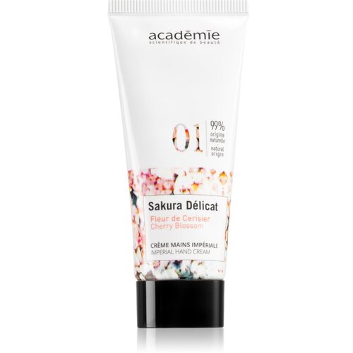 Académie Scientifique de Beauté Sakura Délicat Imperial Hand Cream vlažilna krema za roke in nohte z vitaminom E 30 ml Cene