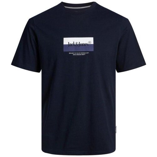 Jack &amp;amp; Jones Majice s kratkimi rokavi - Modra Slike