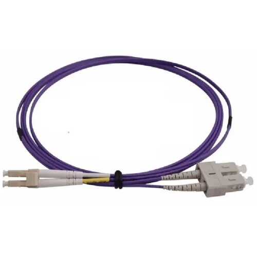 FO SC/UPC - LC/UPC MM 2M OM4 DX Purple Slike
