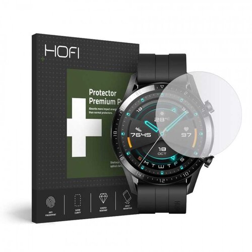 Za&amp;scaron;čitno kaljeno steklo Hofi Hybrid Pro+ za pametno uro Huawei Watch GT 2 - 46mm Slike