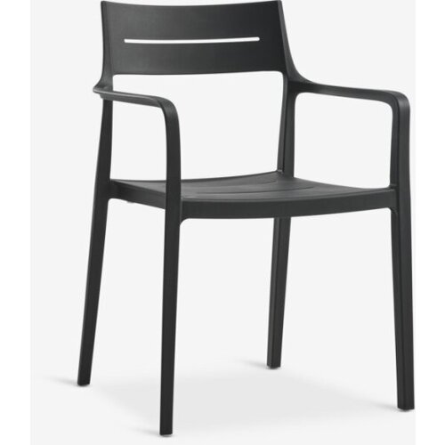  Stacking chair black Cene