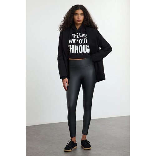 TRENDYOLMILLA ženske pantalone Twoaw25Ta00004, antracit-siva Cene