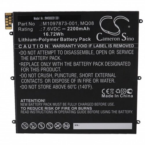 VHBW baterija za microsoft surface book 1938, 2200 mah Slike