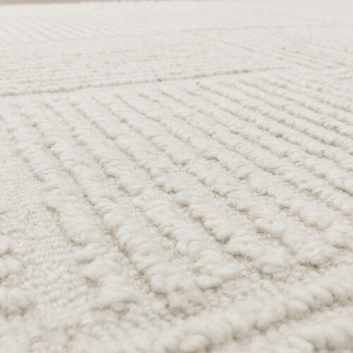 Asiatic Carpets Slonoko&amp;scaron;čena ročno tkana volnena preproga 160x230 cm Zennith Grid &amp;ndash; Slike
