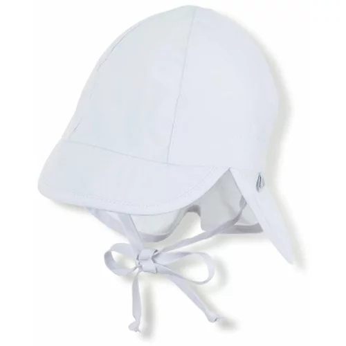 Sterntaler kapa z zaščito 1502025 bela U 45