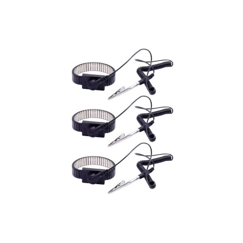 Quadrios ESD ručni remen crna pritisni gumb 10 mm Cijene