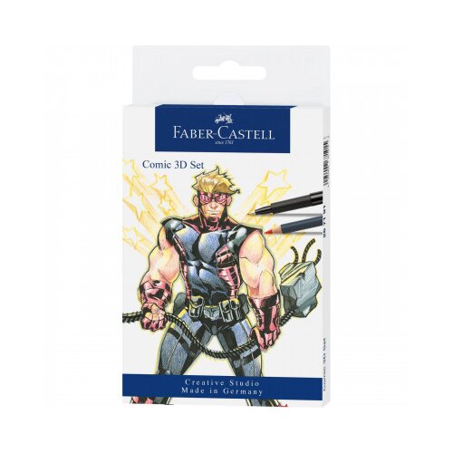 Faber-Castell Umjetničke olovke Faber-Castell Comic 3D set (set za stripove) Cijene