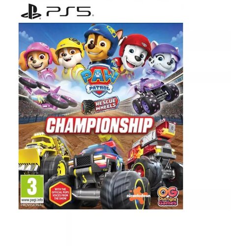 Bandai Namco PS5 PAW Patrol Rescue Wheels: Championship Slike