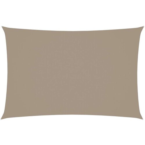 vidaXL Senčno jadro oksford blago pravokotno 2x4 taupe Cene