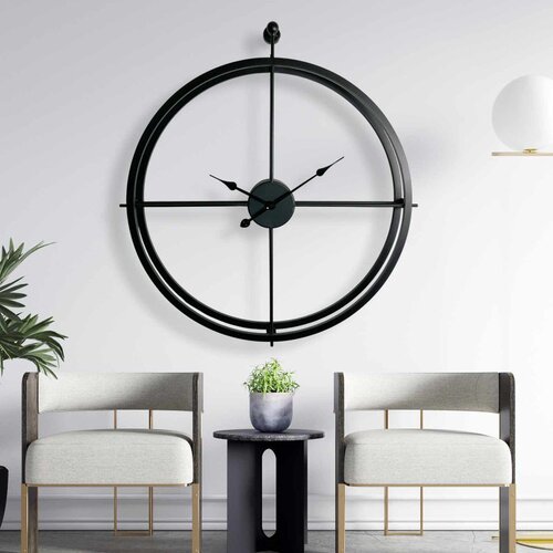WALLXPERT VLNT02SYH Vi&scaron;enamenski Metalni Zidni Sat Cene