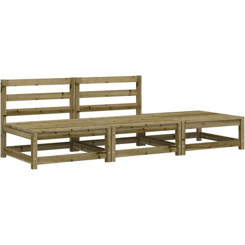 vidaXL Sofa s osloncem za noge od impregnirane borovine Cijene
