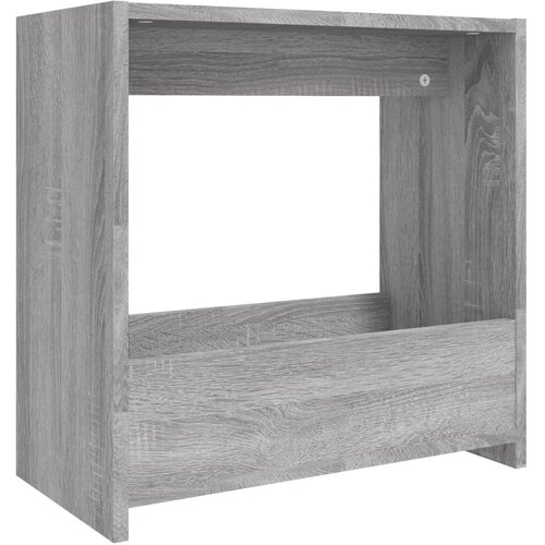  Bočni stolić boja sivog hrasta 50x26x50 cm konstruirano drvo Slike