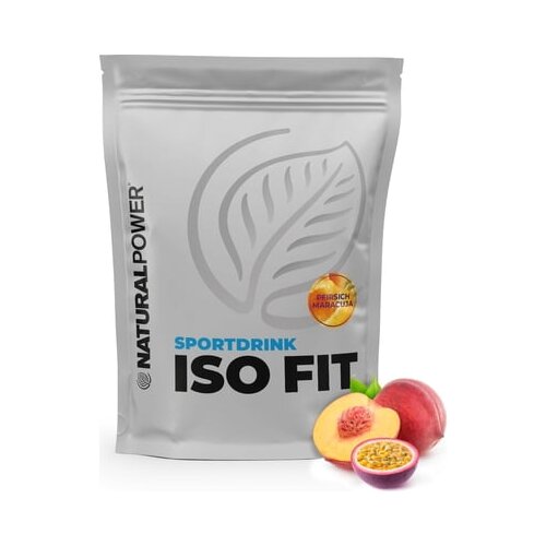 Natural Power Sportdrink ISO FIT 1500g - Breskev in marakuja Cene