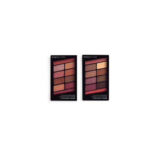 Magic Studio SHAKY EYESHADOW &amp;amp; BLUSH PALETA Slike