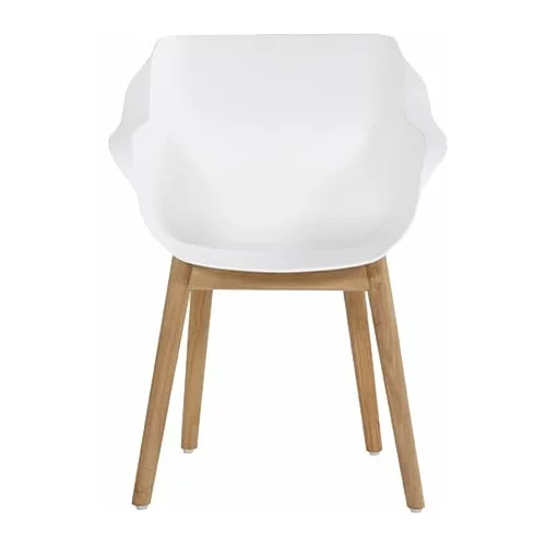 Hartman Bijele plastične vrtne stolice u setu 2 kom Sophie Teak –